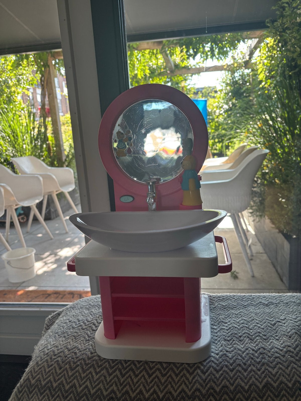 Baby born wastafel met licht en geluid, Ophalen, Gebruikt, Overige typen, Met licht