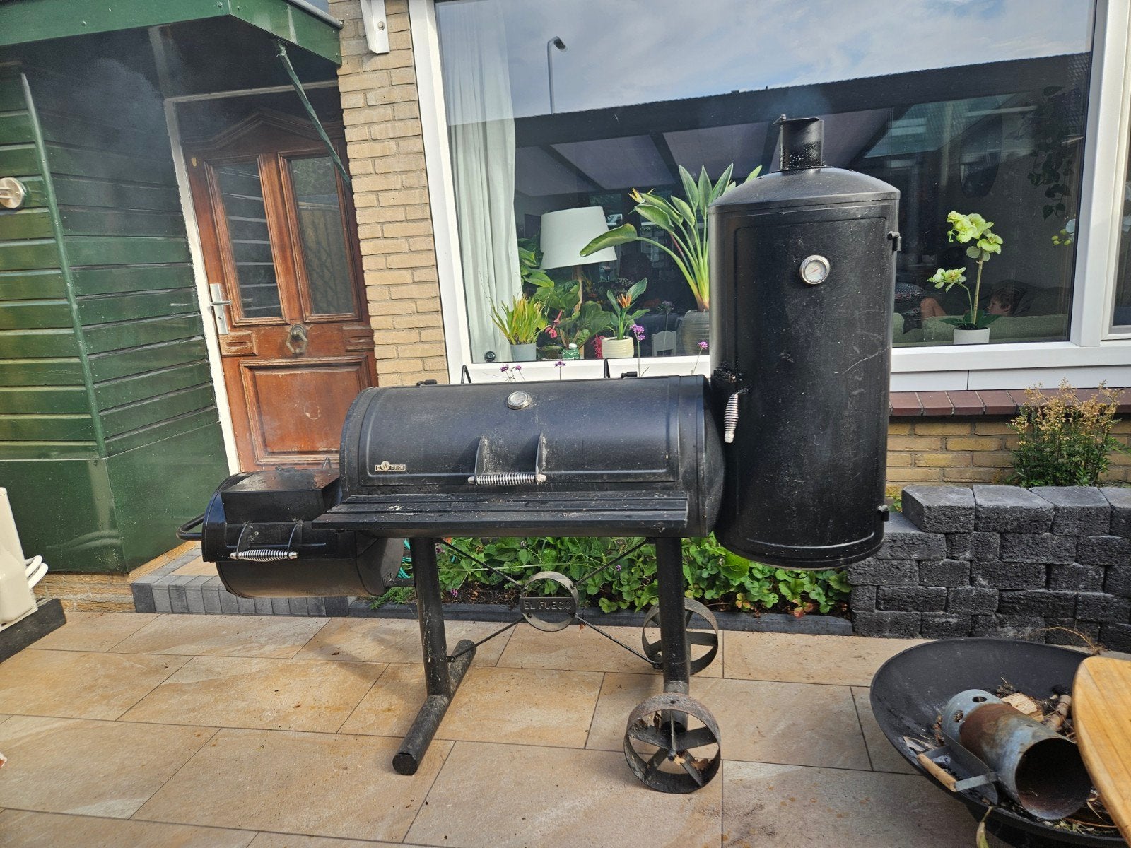 off set smoker, Ophalen of Verzenden, Gebruikt, Onbekend