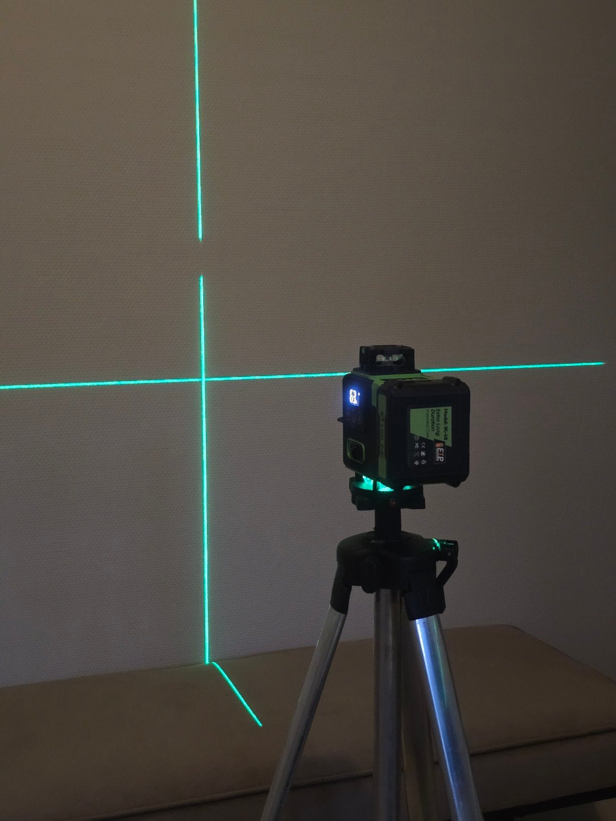 Kruislijnlaser, zelfnivellerend, 360 graden, Ophalen of Verzenden, Nieuw