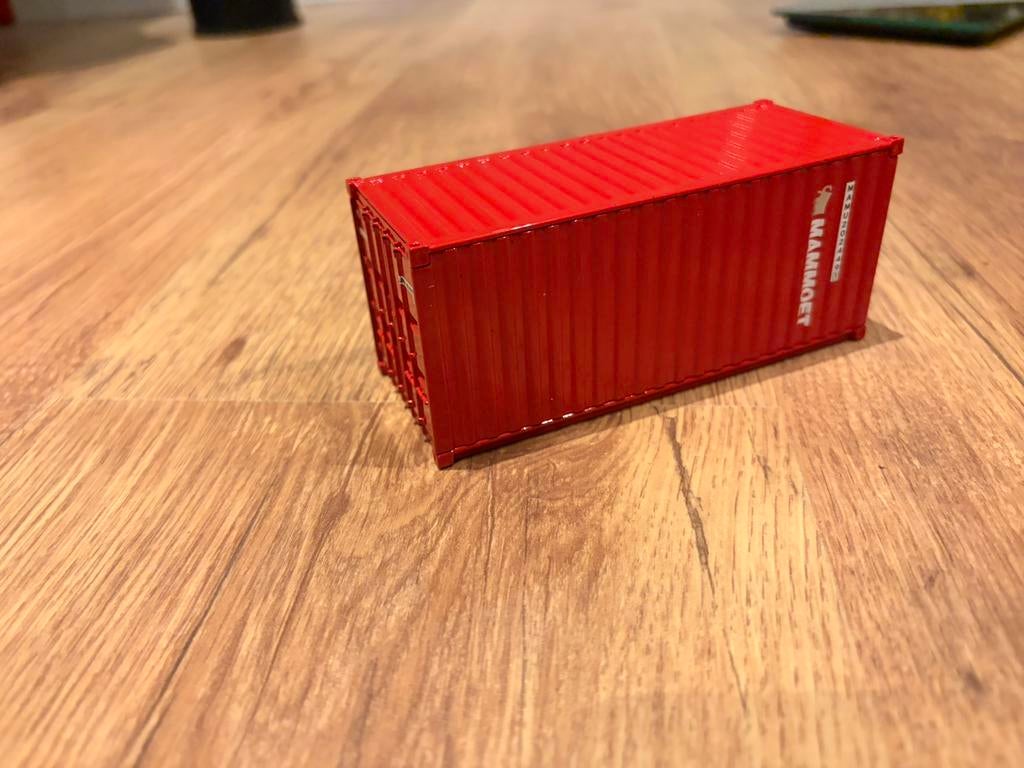 Mammoet 20ft container, Ophalen of Verzenden, Zo goed als nieuw, Bus of Vrachtwagen, Overige merken