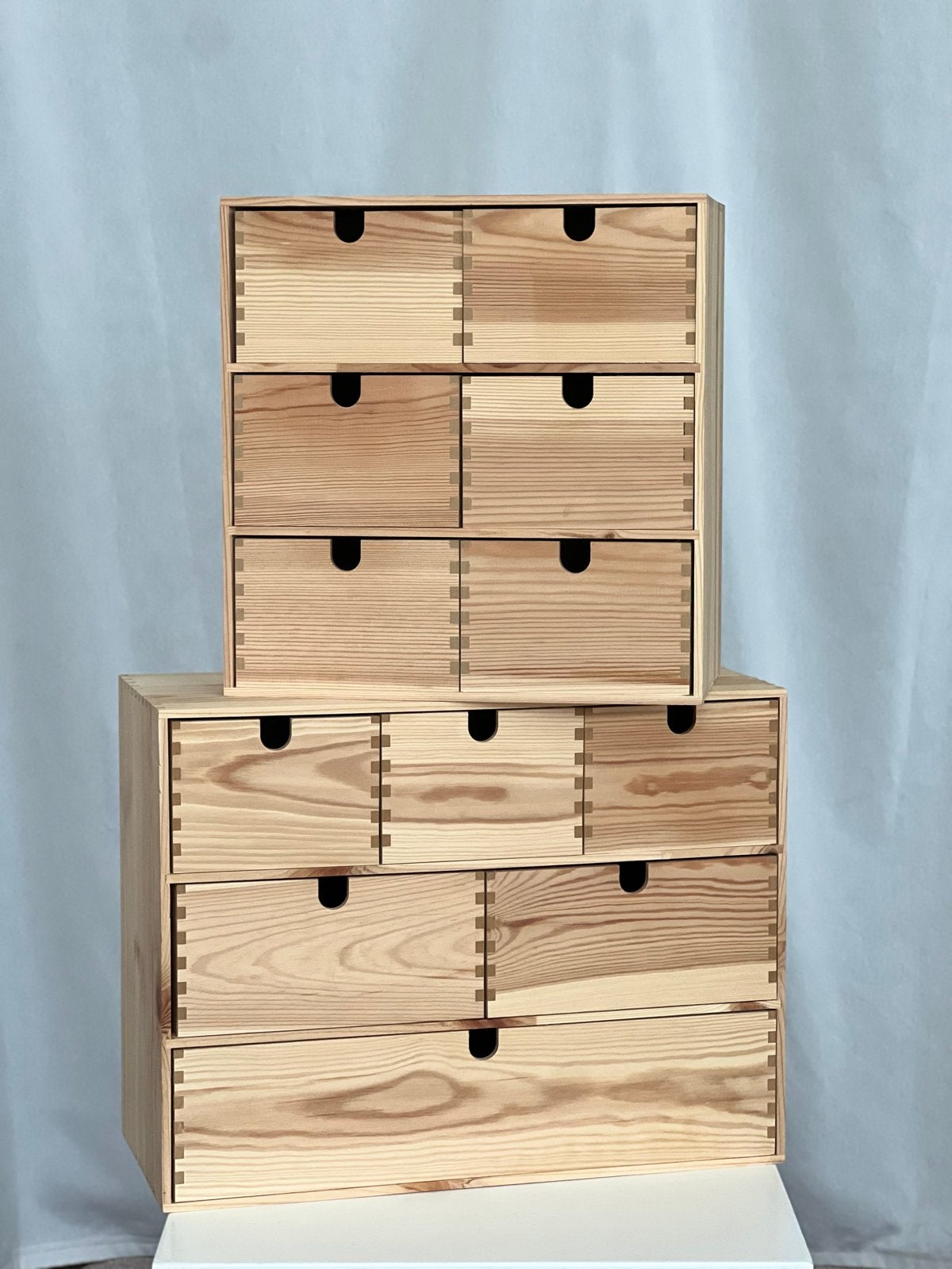 IKEA Moppe ladekastjes - Set van 2, Huis en Inrichting, Kasten | Ladekasten, Ophalen, Minder dan 50 cm, 5 laden of meer, Zo goed als nieuw