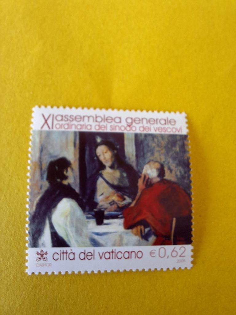 Vaticaanstad: mi. 1533. Orde van Bisschopssynode., Ophalen of Verzenden, Overige landen, Postfris