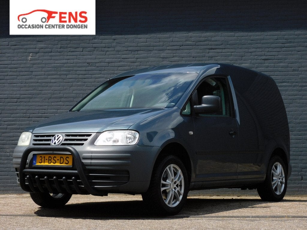 Volkswagen Caddy 2.0 SDI 850 kg. NIEUWE DISTRIBUTIE! CRUISE!, Voorwielaandrijving, Stof, Gebruikt, Zwart