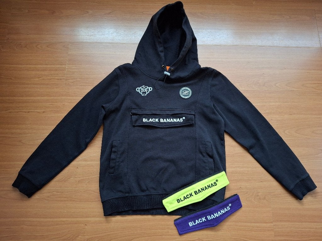 Black Bananas anorak switch hoodie maat 152, Gebruikt, Jongen of Meisje, Trui of Vest, Ophalen of Verzenden