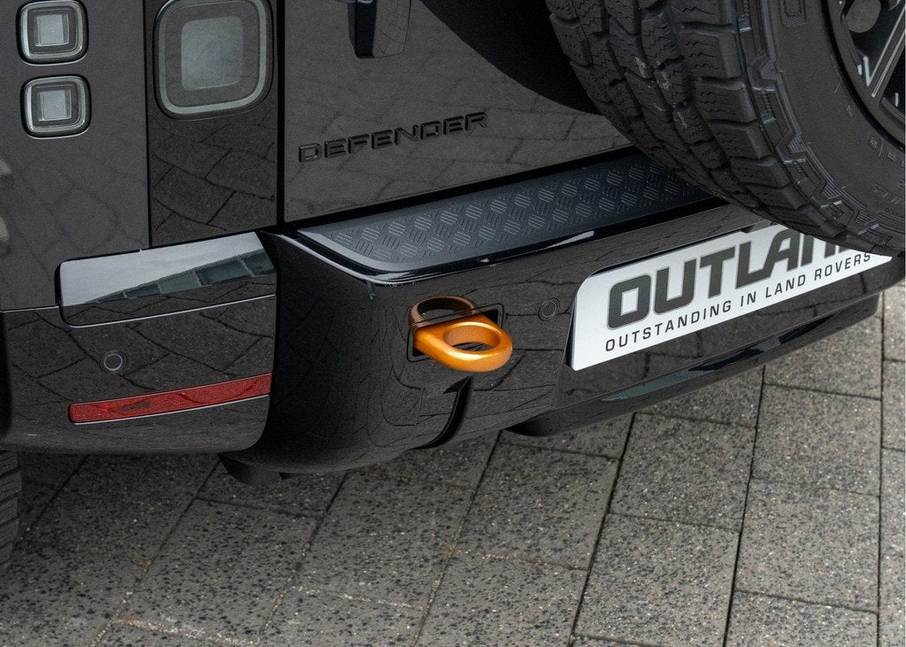 Land Rover Defender 110 P300e 110 X-Dynamic HSE | Outland Ed, Auto's, Land Rover, Gebruikt, Zwart, 4 cilinders, 3000 kg