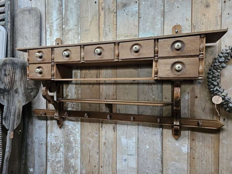 oud wandrek ``WOONWINKEL RUSTIEK``, Gebruikt, Ophalen of Verzenden, Minder dan 150 cm, Minder dan 100 cm