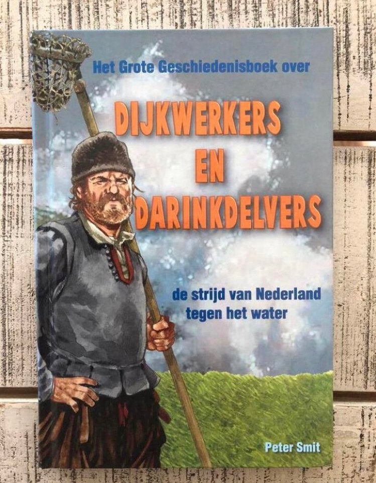 Dijkwerkers en darinkdelvers strijd Nederland water, Verzenden, Zo goed als nieuw