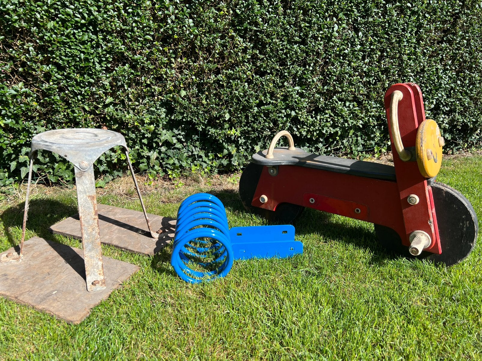 Wipkip motor Kompan, Ophalen, Zo goed als nieuw
