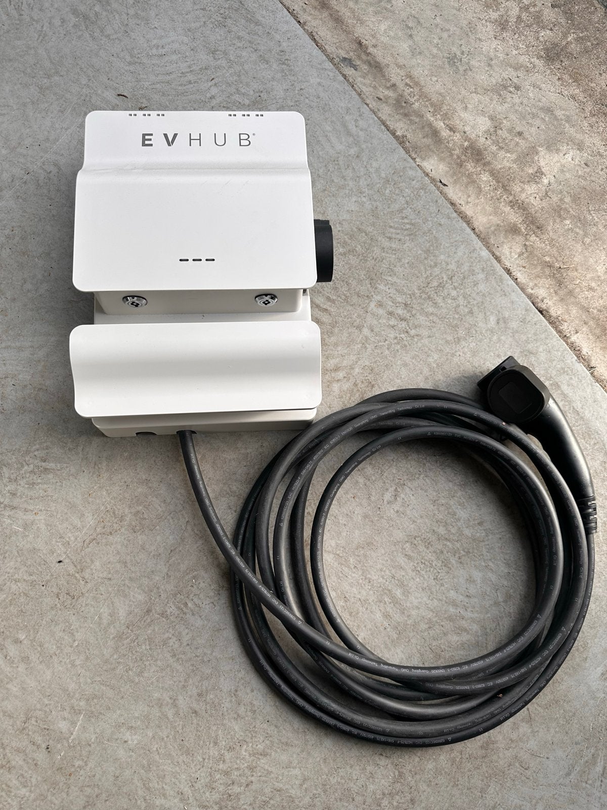 EVHUB Laadpaal met 8 meter laadkabel - Zo goed als nieuw, Ophalen of Verzenden, Zo goed als nieuw, Laadpaal en Laadkabel