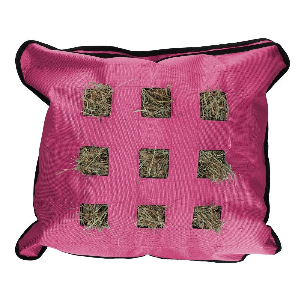 Hay Pillow Slow Feeder Vierkant Petrol, Dieren en Toebehoren, Opfok