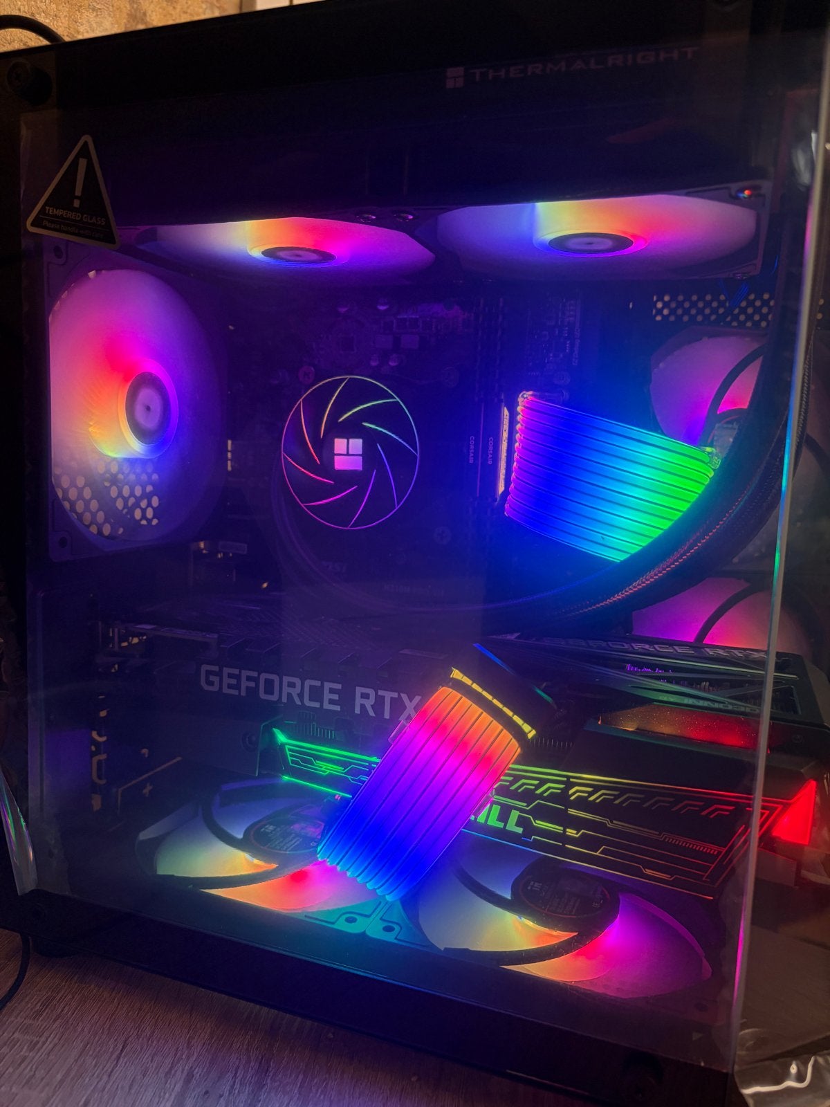 Gaming PC Game PC RTX 3080 i7 8700 16GB RAM 1.6TB Opslag, Ophalen of Verzenden, Zo goed als nieuw, Gaming, HDD