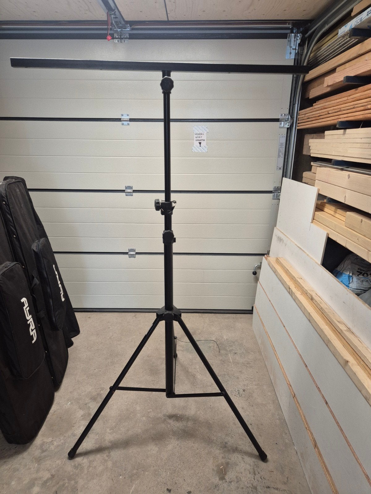Lichtstatief met T-bar 30kg, Ophalen, Gebruikt