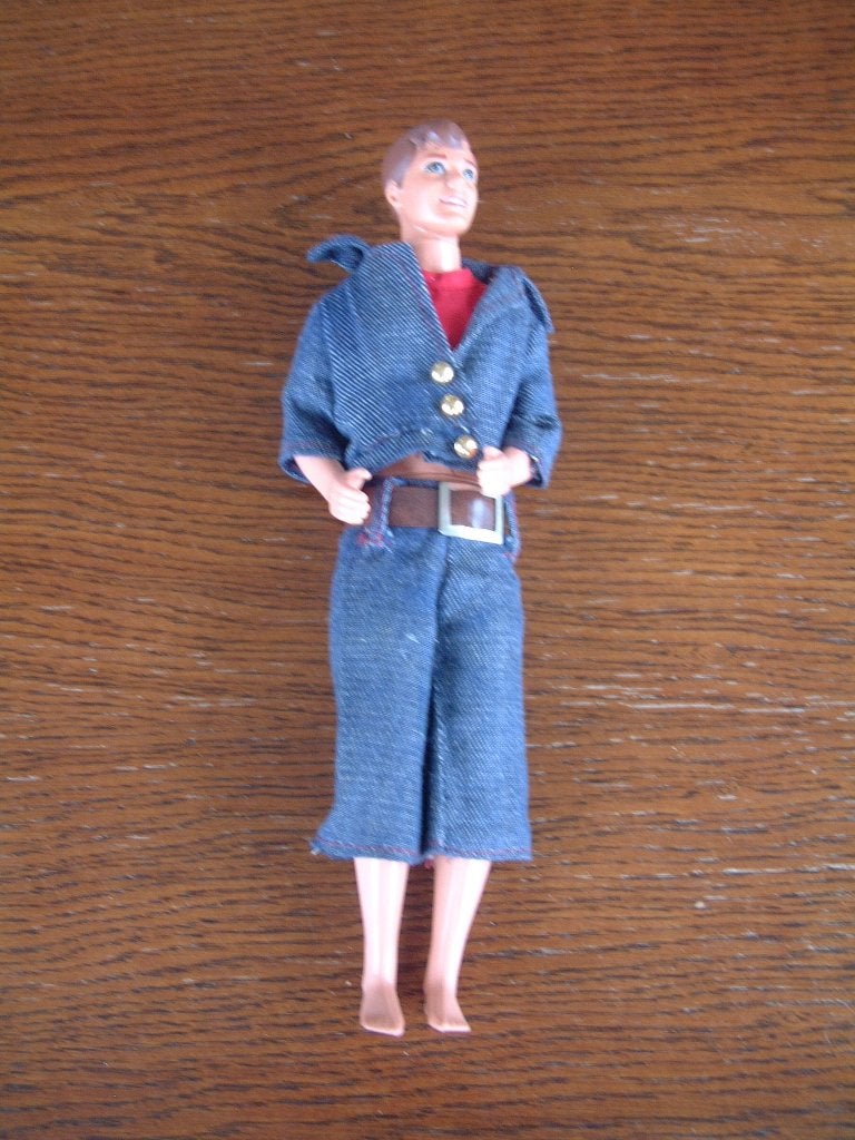 vintage mattel pop man nr 14, Verzamelen, Ophalen of Verzenden, Gebruikt, Pop