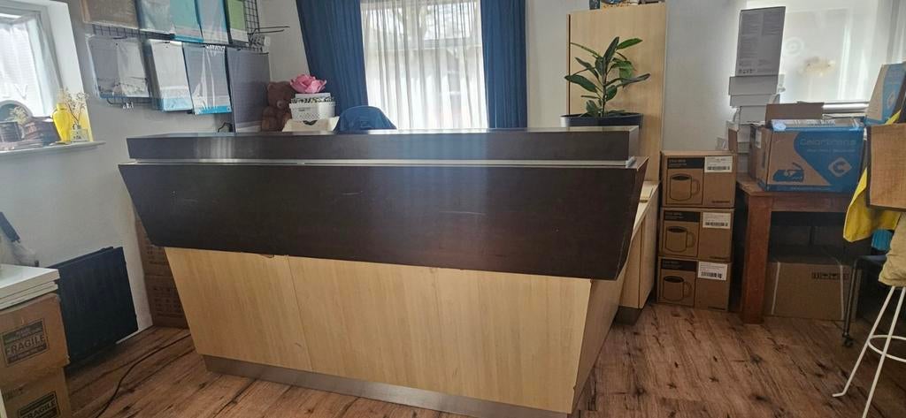 Moderne Balie - Ideaal voor Receptie of Winkel, Receptie of Entree, Ophalen, Gebruikt, Overige typen
