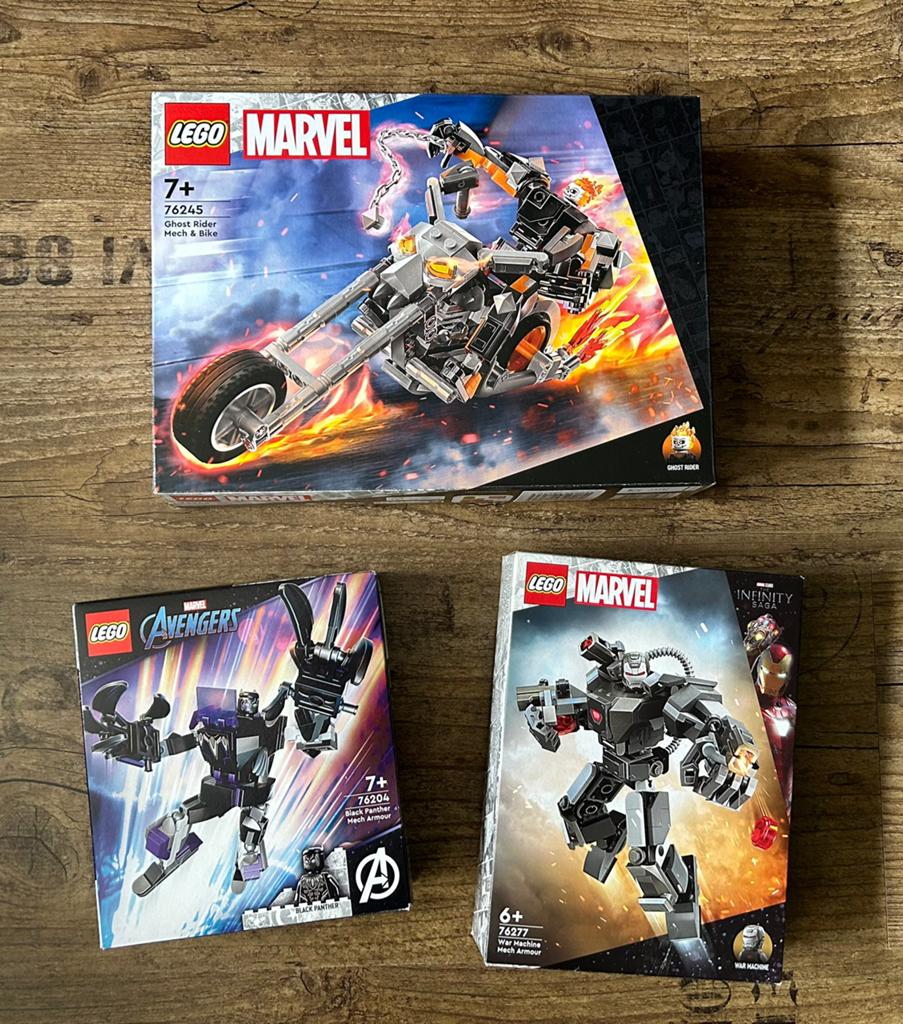 LEGO Marvel Mechs: Ghost Rider, Black Panther, War Machine, Ophalen, Gebruikt, Overige merken