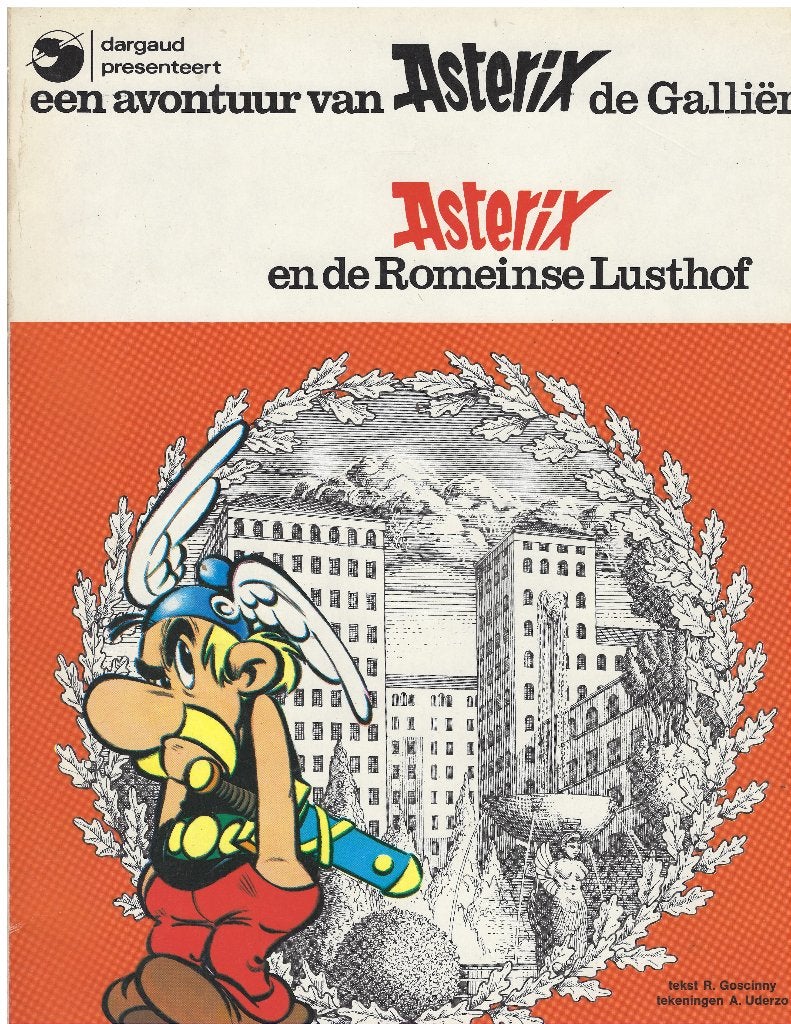 Asterix en de Romeinse Lusthof 1e druk 1972, N.O.I./Oberon, René Goscinny, Albert Uderzo, Eén stripboek, Ophalen of Verzenden