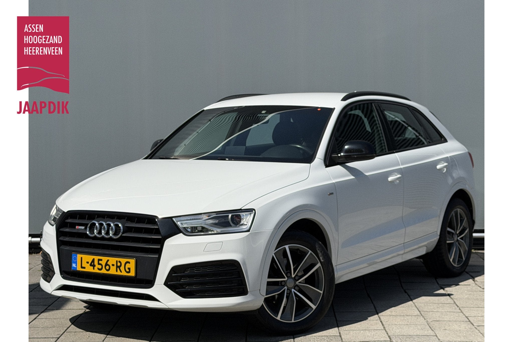 Audi Q3 BWJ 2017 | 1.4TFSI 126 PK Sport Edition | CLIMA | NA, Auto's, 730 kg, 4 cilinders, Leder en Stof, Wit