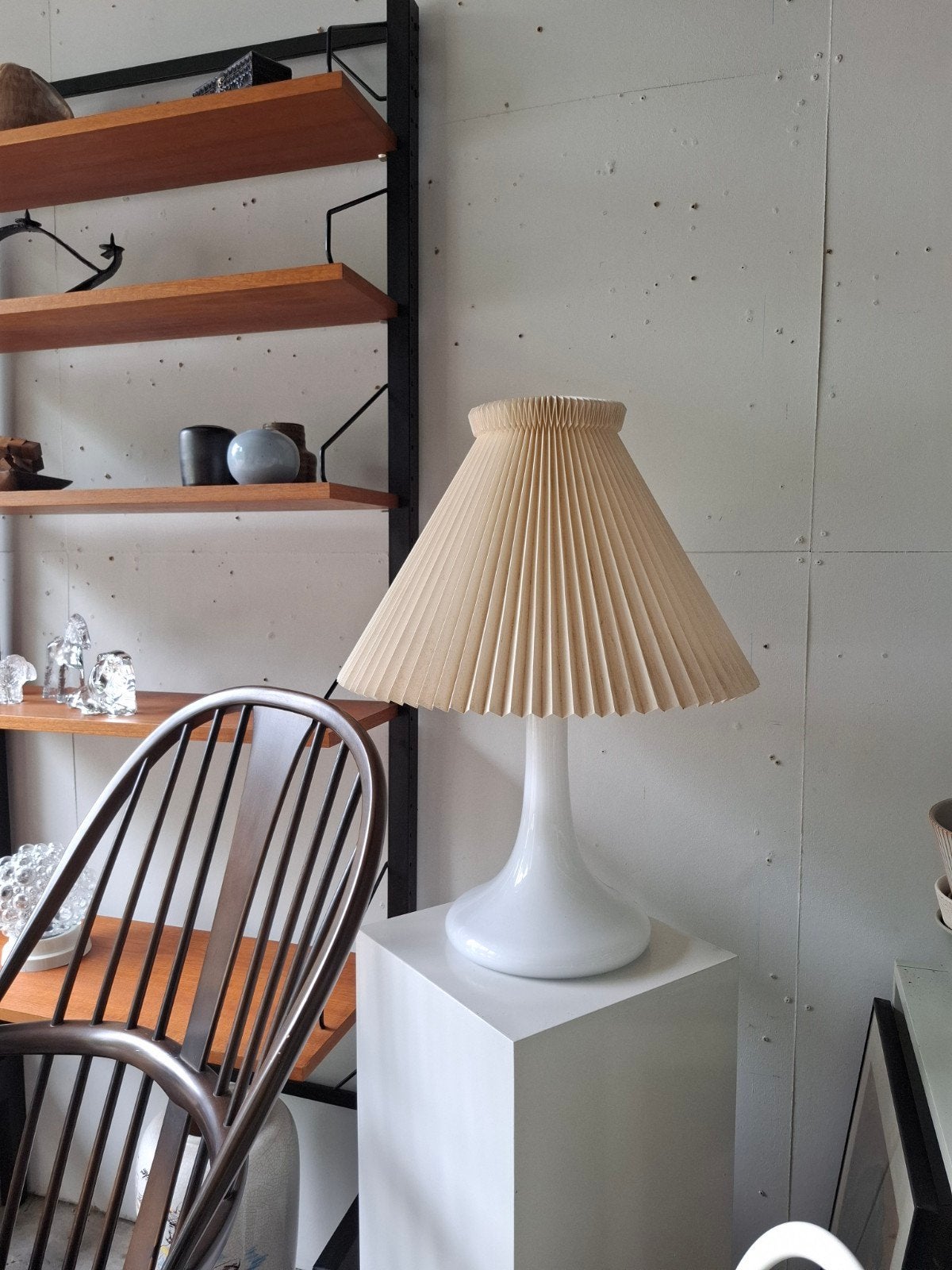 Vintage lamp Le Klint design retro Scandinavisch, Gebruikt, Overige merken, Wit, E27 (groot)