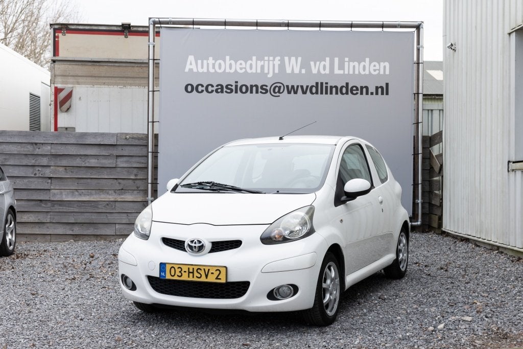 Toyota Aygo 1.0-12V Comfort (bj 2009), Auto's, Voorwielaandrijving, Gebruikt, 4 stoelen, Origineel Nederlands