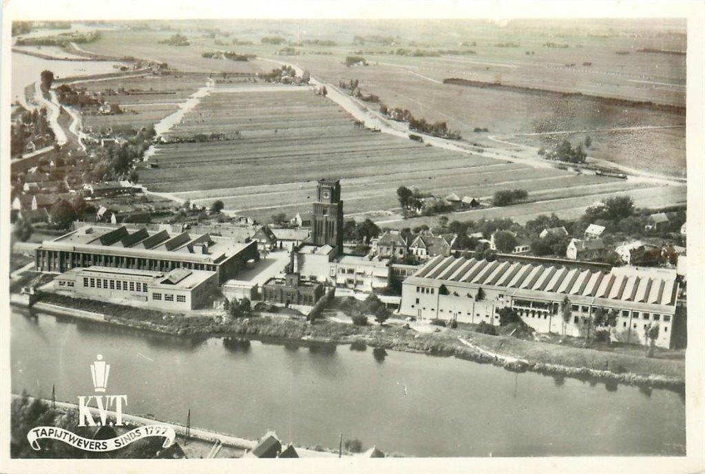 701-429-031 Moordrecht Tapijtfabrieken, Verzamelen, Ansichtkaarten | Nederland, Verzenden, Voor 1920, Zuid-Holland