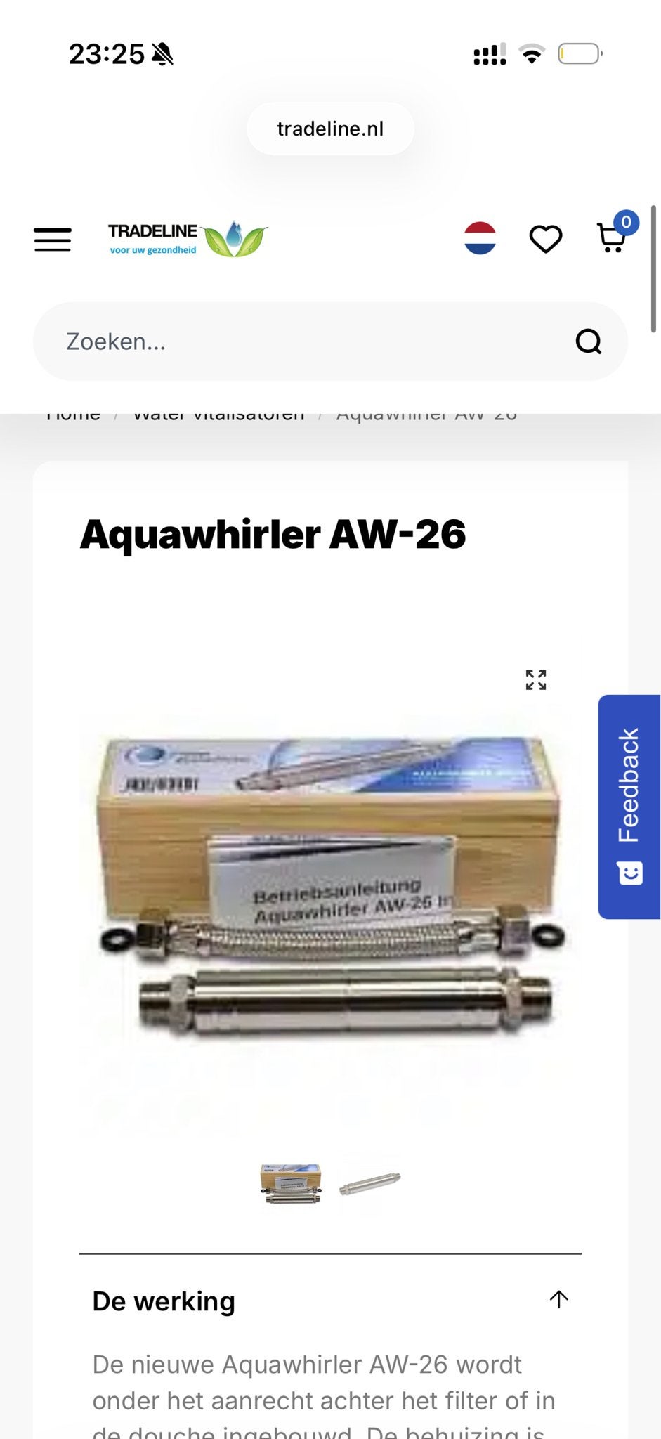 Nieuwe Aqua Logic Waterfilter - Ongebruikt!, Ophalen, Nieuw