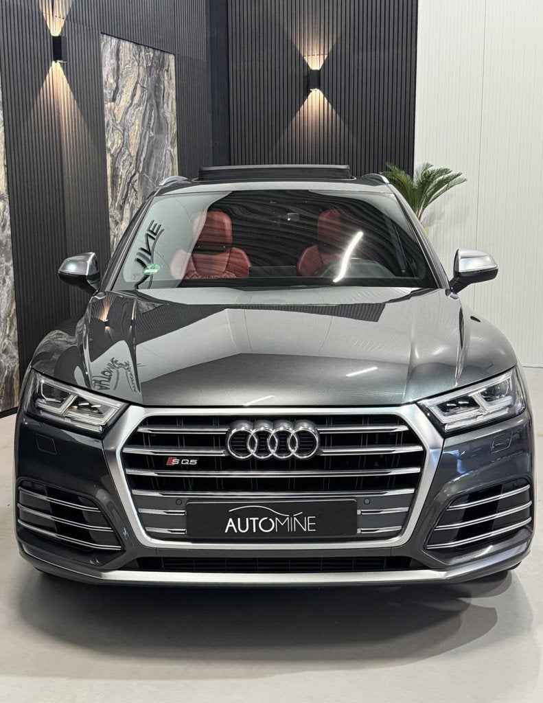 Audi SQ5 3.0 TFSI V6 Quattro|PANO|SFEER|KEYLESS|VIRTUAL|CARB, Auto's, Audi, Automaat, Gebruikt, Euro 6, Automatische klimaatregeling