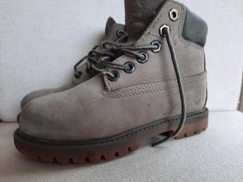 Timberland hoge boots schoenen grijs maat 28, Gebruikt, Timberland, Schoenen, Ophalen of Verzenden