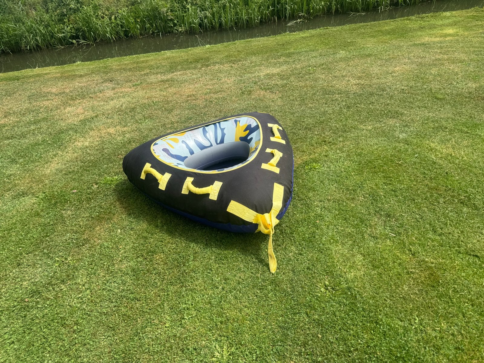 Leuke funband / funtube voor achter de speedboot, Watersport en Boten, Waterski's, Ophalen, Gebruikt, Funband of Funtube