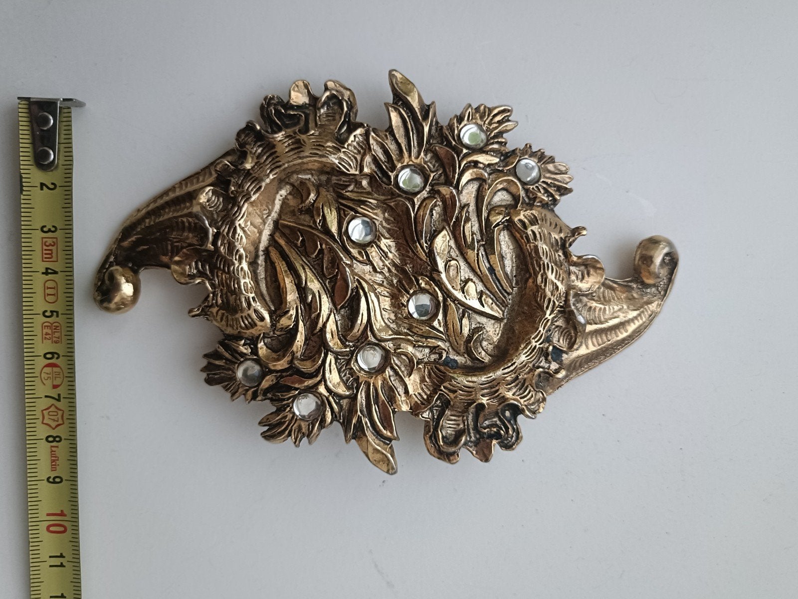 Schitterende gesp Fenix/Griffioen, 10 cm of meer, Overige materialen, Ophalen of Verzenden, Zo goed als nieuw
