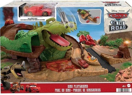 Cars: On the Road Dino Playground speelset, Kinderen en Baby's, ., Nieuw, Ophalen of Verzenden, .