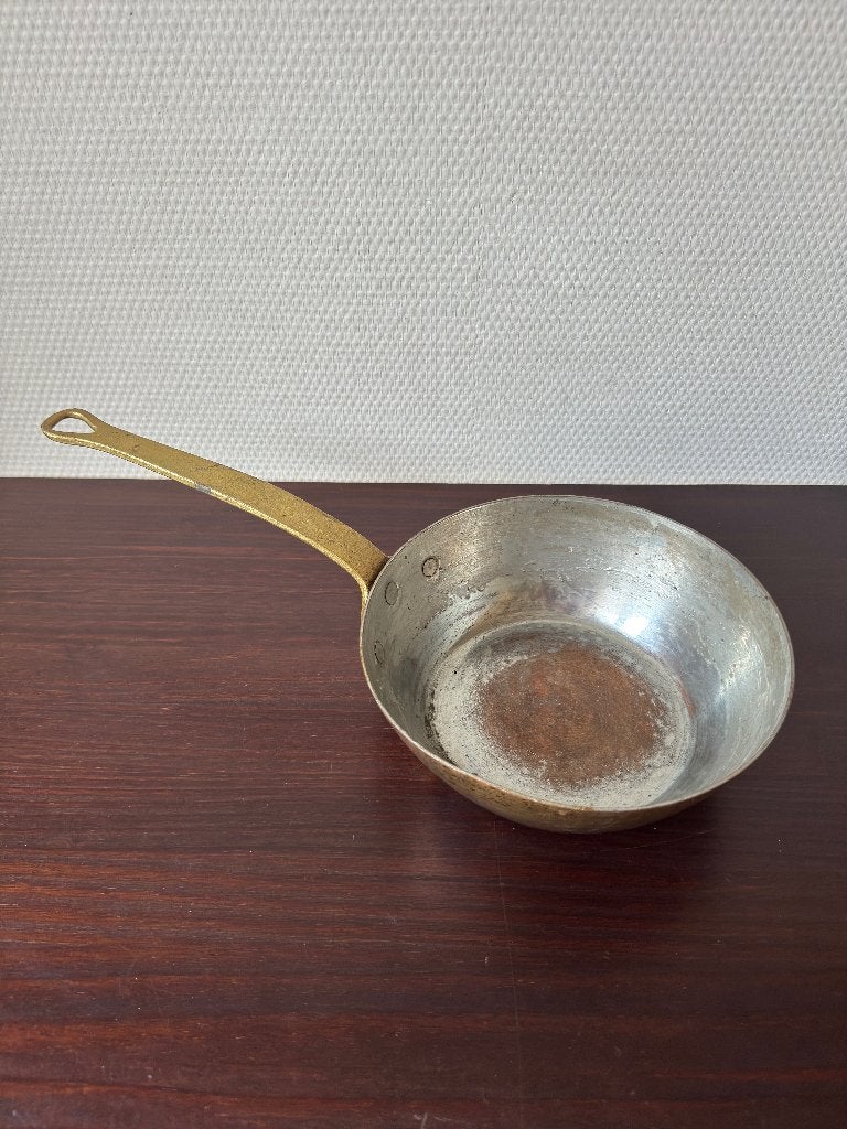 Antieke Koperen Wagner Duitse Pan, Steelpan, Decoratief, Ophalen of Verzenden, Koper