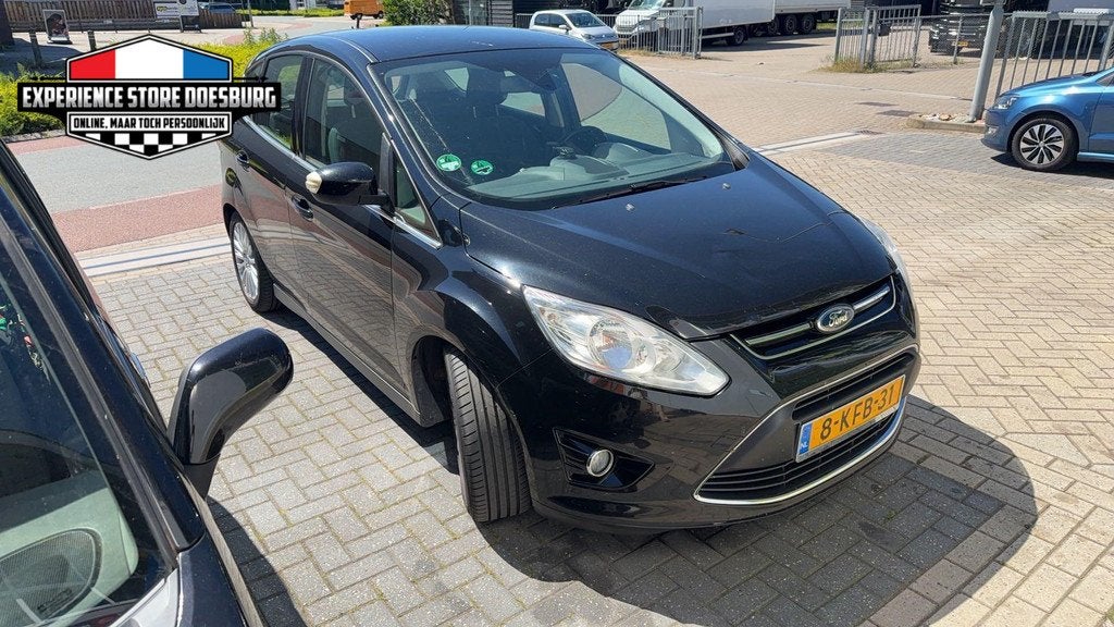 Ford C-Max 1.0 Titanium – Ruim, onderhouden en scherp gepr, Voorwielaandrijving, Euro 5, Gebruikt, Zwart
