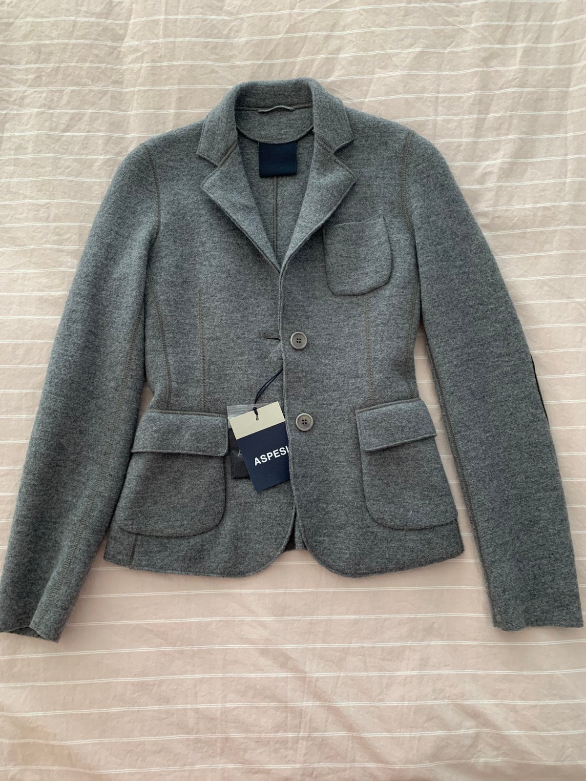 Wollen jasje Aspesi, Nieuw, Ophalen of Verzenden, Jasje, Maat 34 (XS) of kleiner