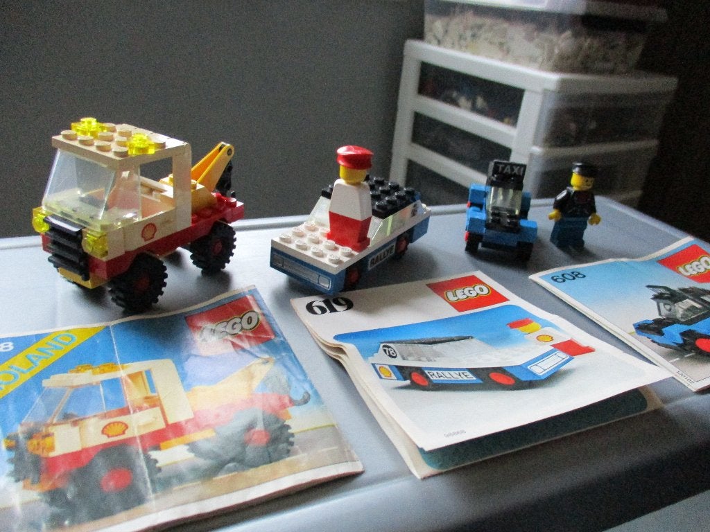 3 setjes lego 6628-619-608, Ophalen of Verzenden, Gebruikt, Complete set, Lego