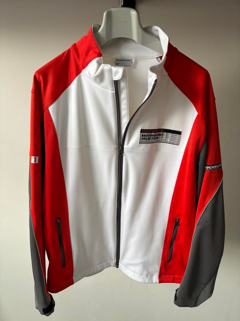 Fleecevest porsche motorsport collection maat xl, Kleding | Heren, Verzenden, Zo goed als nieuw, Maat 56/58 (XL), Wit