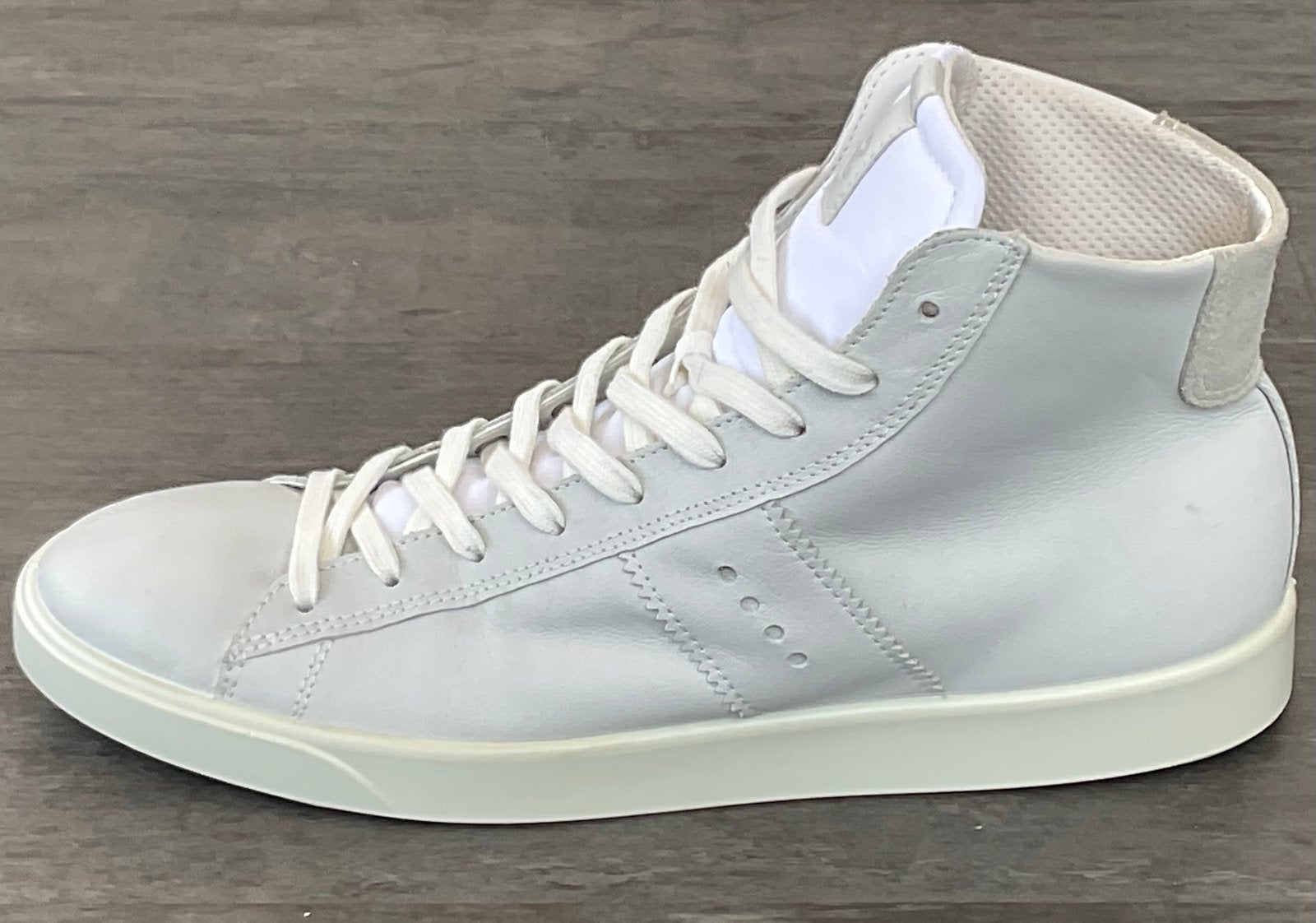 Bijna nieuwe leren hoge Ecco sneakers (maat 42, crèmekleur), Kleding | Heren, Schoenen, Ecco, Overige kleuren, Nieuw, Ophalen of Verzenden
