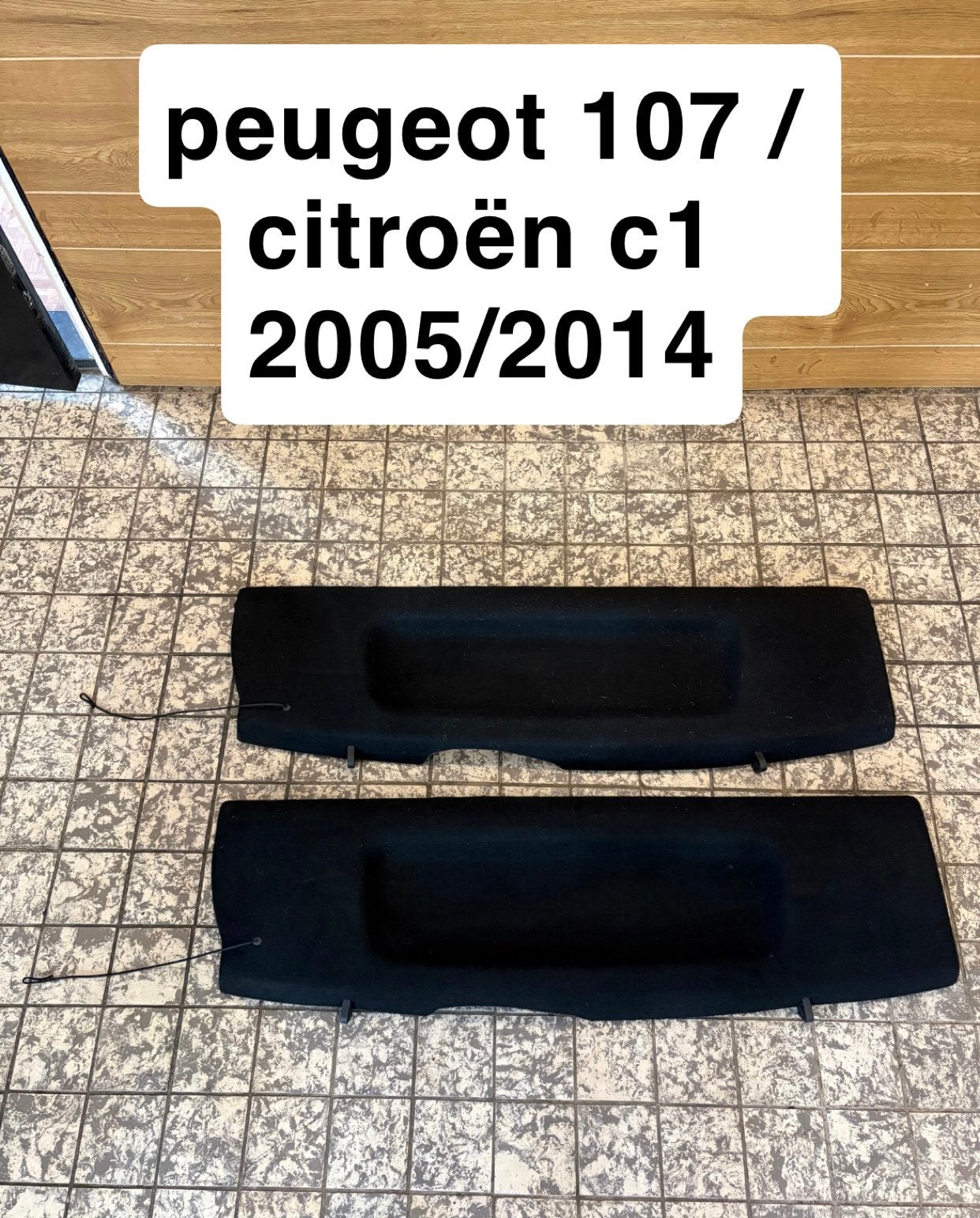 hoedenplank volkswagen citroën peugeot skoda seat toyota, Ophalen