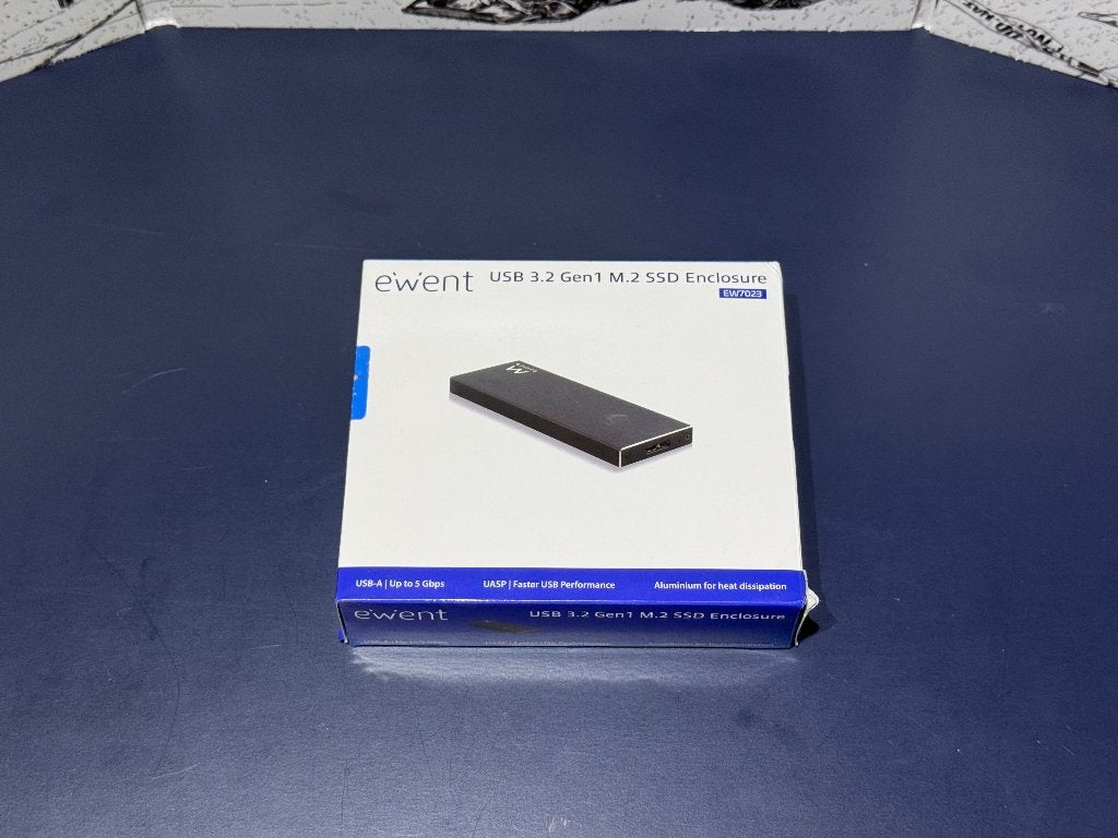 Ewent EW7023 USB 3.2 Gen1 M.2 SATA SSD Behuizing, Computers en Software, Gebruikt, SSD, Ophalen of Verzenden, Ewent