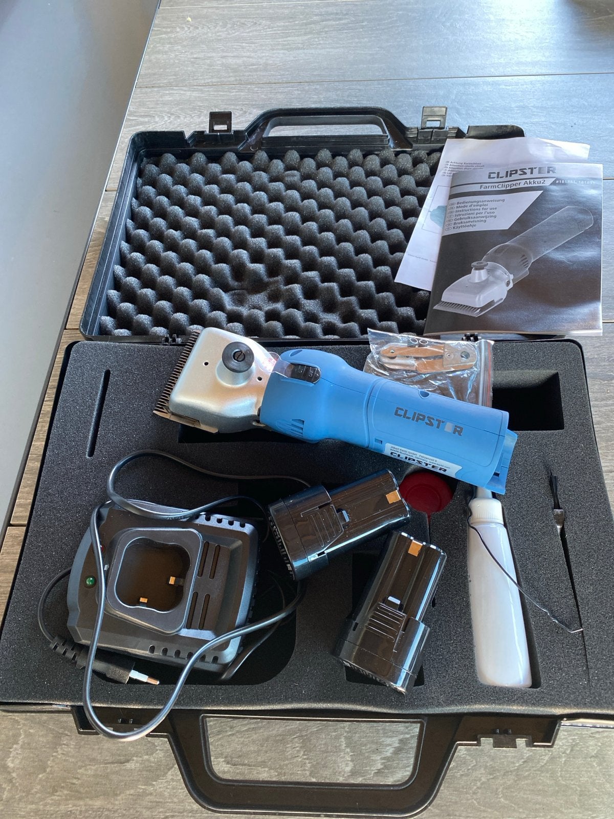 Clipster scheerapparaat nieuw in de koffer, Ophalen