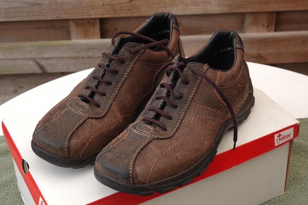 Schoenen Rieker maat 40 als nieuw, Bruin, Ophalen of Verzenden, Zo goed als nieuw, Rieker