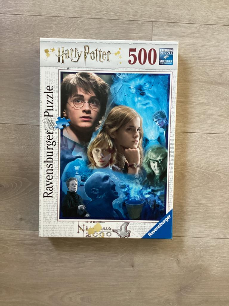 Ravensburger puzzel Harry Potter 500 stukjes, Ophalen of Verzenden, 500 t/m 1500 stukjes, Zo goed als nieuw, Legpuzzel