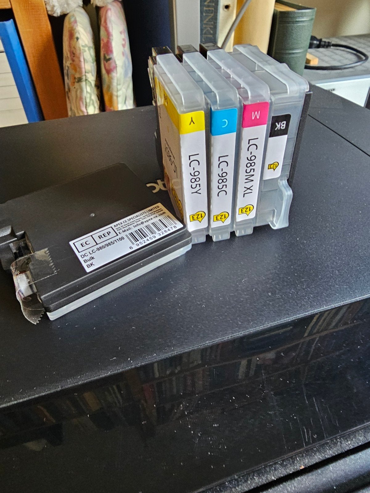 Gratis: inktcartridges voor Brother DCP-J315W, Ophalen of Verzenden, Gebruikt, Cartridge, Brother
