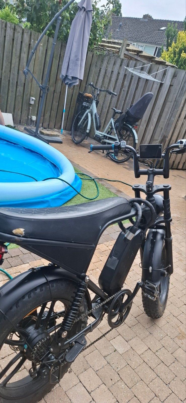 Stoere Fatbike - Zwart, Zo goed als nieuw, Ophalen, Zo goed als nieuw, Overige merken