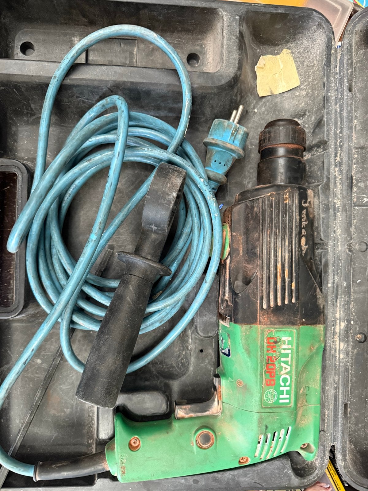 Hitachi klopboormachine, Boor- en/of Breekhamer, Ophalen of Verzenden, Klopboormechanisme, Gebruikt