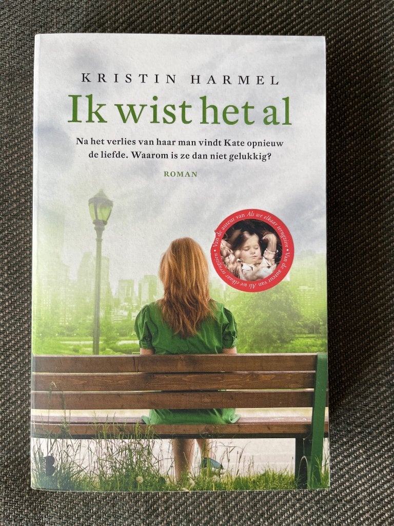Kristin Harmel - Ik wist het al. (2019), Ophalen of Verzenden, Zo goed als nieuw, Kristin Harmel