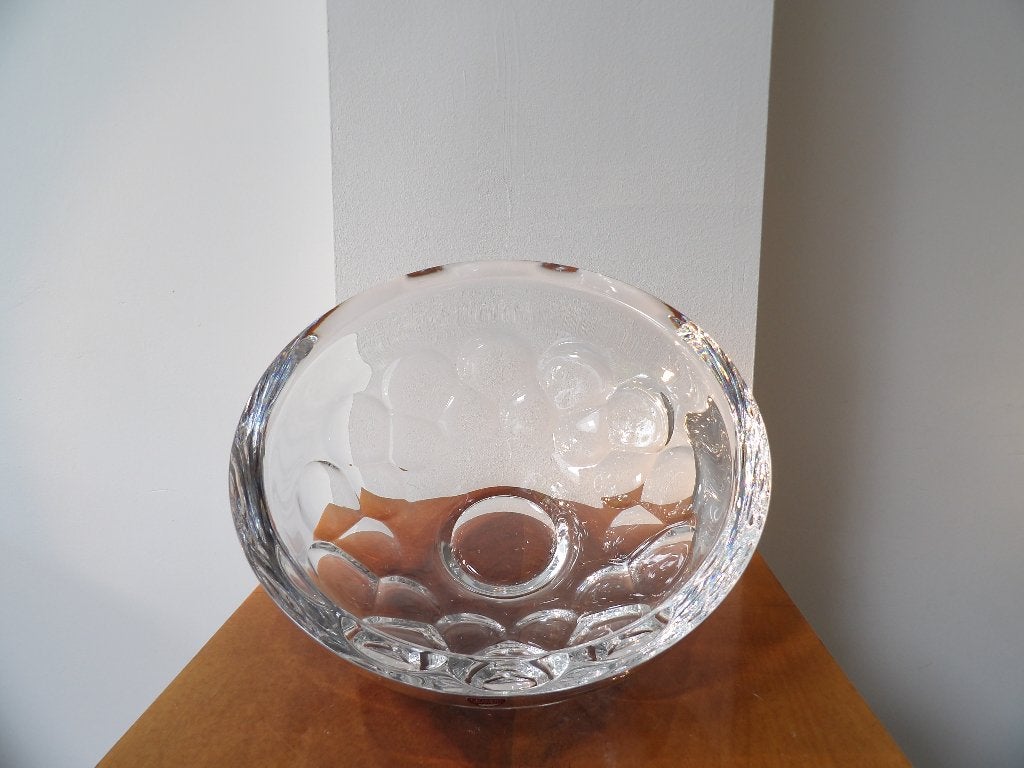 Orrefors Sweden Kristallen Sixties Design Schaal, Ophalen of Verzenden