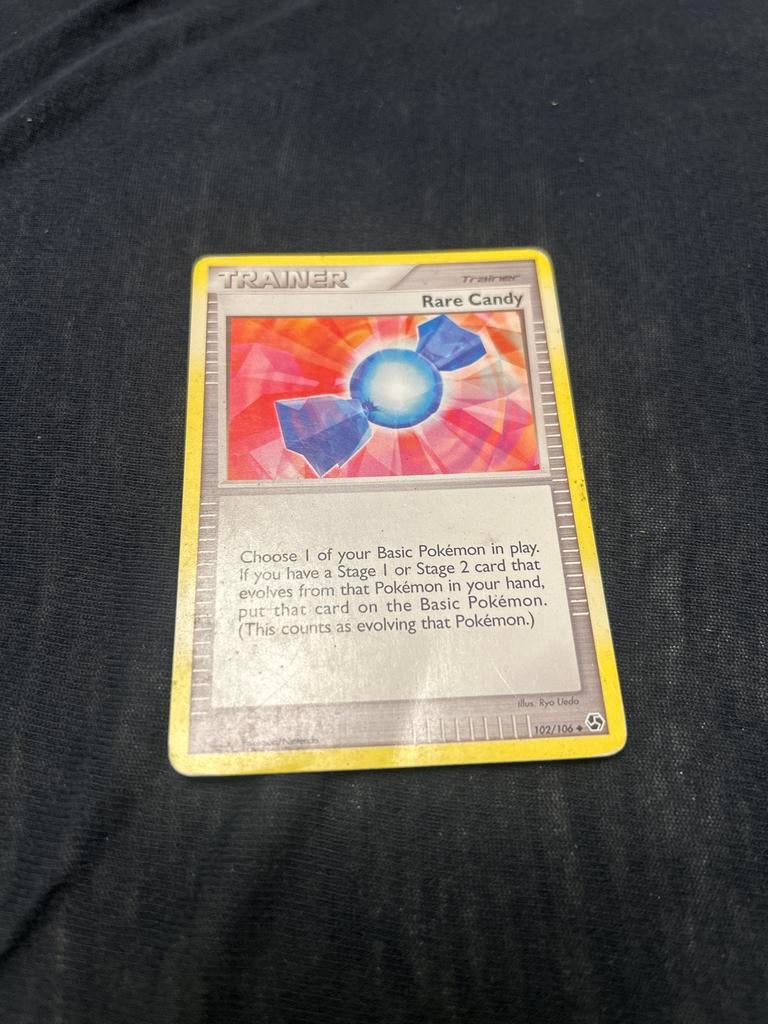 Pokémon TCG Rare Candy Trainer Kaart 102/106, Ophalen of Verzenden, Gebruikt, Losse kaart