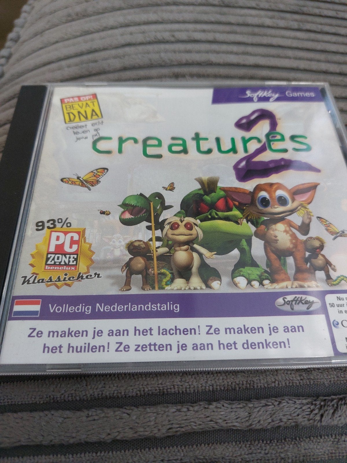 Creatures 2 PC CD-ROM - Volledig Nederlandstalig, Spelcomputers en Games, Games | Pc, Gebruikt, 1 speler, Ophalen of Verzenden