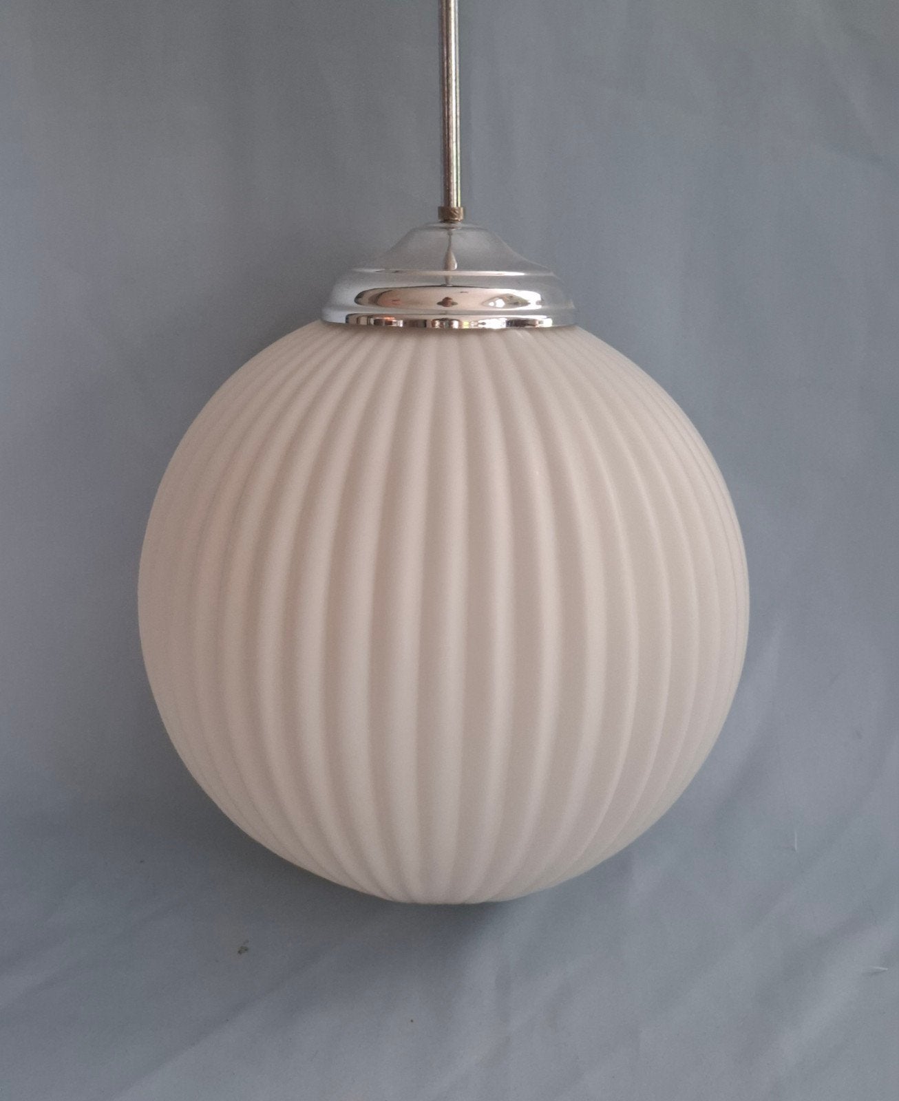 Orginele Louis Kalff Hanglamp voor Phillips Eindhoven, Huis en Inrichting, Ophalen, Glas