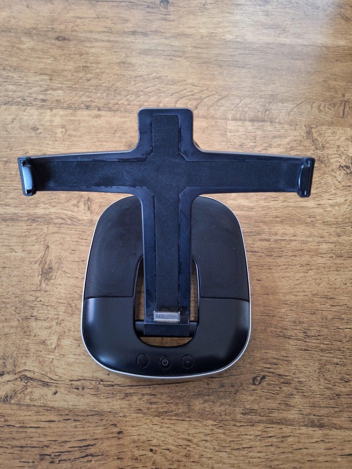 Logitech speaker / lader standaard voor Ipad 1 en 2, 10 inch, Apple iPad, Wit, Ophalen of Verzenden